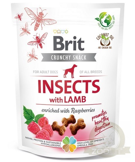 Brit Care Dog Crunchy Cracker Insect & Lamb 200g Brit Care Dog Crunchy Cracker Insect & Lamb 200g