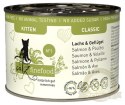 Catz Finefood Classic Kitten N.05 Łosoś i drób puszka 200g