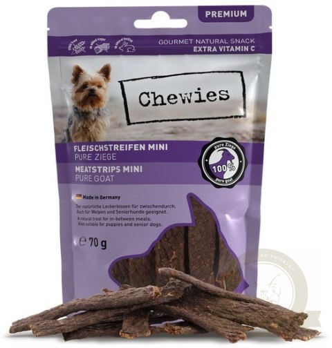 Chewies Meat Strips Mini Koza 70g Chewies Meat Strips Mini Koza 70g