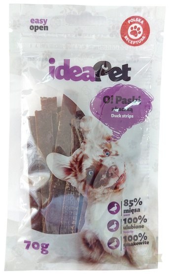 IdeaPet O! Paski z kaczką 70g IdeaPet O! Paski z kaczką 70g