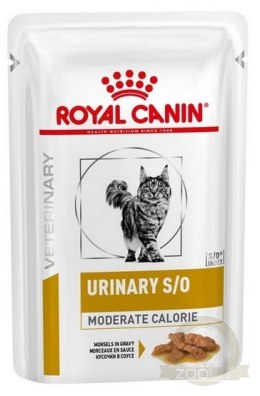 Royal Canin Veterinary Diet Feline Urinary S/O Moderate Calorie saszetka 85g
