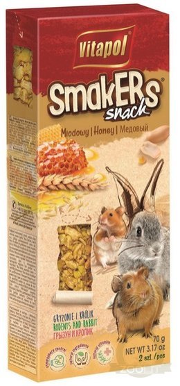 Vitapol Smakers dla gryzoni - miodowy 2szt [1115]