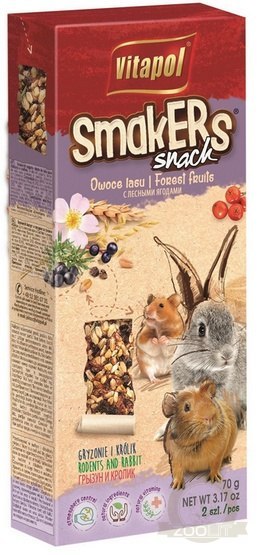 Vitapol Smakers dla gryzoni - owoce leśne 2szt [1110]
