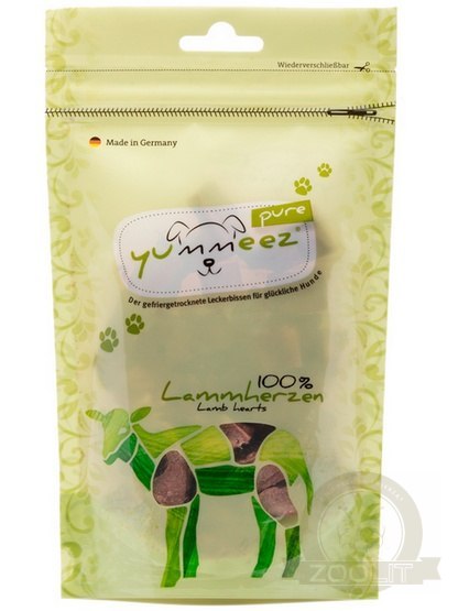 Yummeez Pure Serca jagnięce 35g Yummeez Pure Serca jagnięce 35g