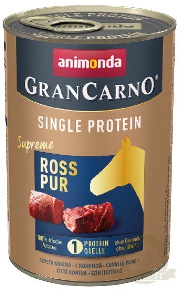 Animonda GranCarno Single Protein Konina puszka 400g Animonda GranCarno Single Protein Konina puszka 400g