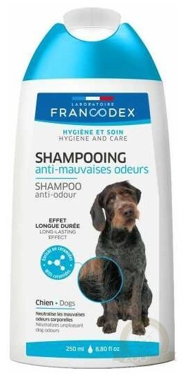 Francodex Szampon neutralizujący zapachy 250ml Francodex Szampon neutralizujący zapachy 250ml