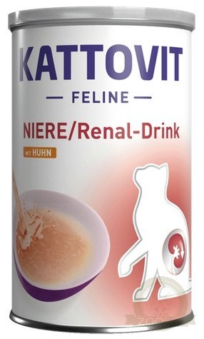 Kattovit Feline Drink Niere/Renal kurczak napój 135ml Kattovit Feline Drink Niere/Renal kurczak napój 135ml