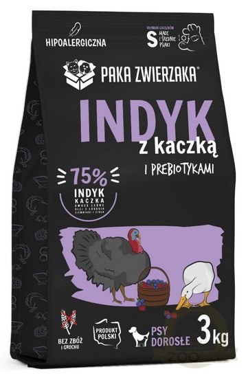 Paka Zwierzaka Seventh Heaven Indyk z kaczką Mini 3kg Paka Zwierzaka Seventh Heaven Indyk z kaczką Mini 3kg