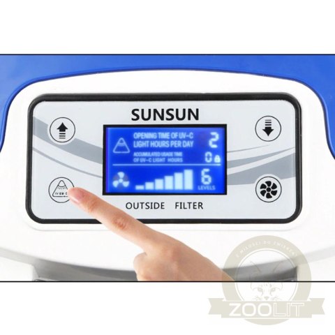 SunSun HW-3000 LCD + UV - filtr zewnętrzny 1200 - 3000l/h SunSun HW-3000 LCD + UV - filtr zewnętrzny 1200 - 3000l/h