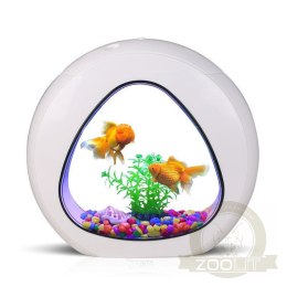 SunSun Smart Aqua 4l - zestaw akwarium białe 4l