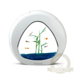 SunSun Smart Aqua 4l - zestaw akwarium białe 4l
