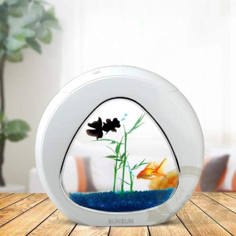 SunSun Smart Aqua 4l - zestaw akwarium białe 4l SunSun Smart Aqua 4l - zestaw akwarium białe 4l
