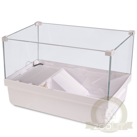 Sunsun Turtle Water Box L - akwarium dla żółwia z wyspą i filtrem Sunsun Turtle Water Box L - akwarium dla żółwia z wyspą i filtrem