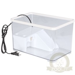 Sunsun Turtle Water Box M - akwarium dla żółwia z wyspą i filtrem