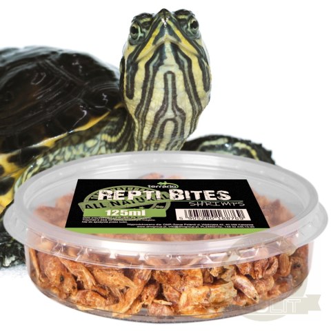 Terrario Repti Bites Shrimps 125ml - krewetki suszone Terrario Repti Bites Shrimps 125ml - krewetki suszone