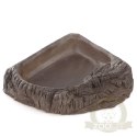 Terrario WoodLake M - rogowa miska na wodę 16x15x4cm