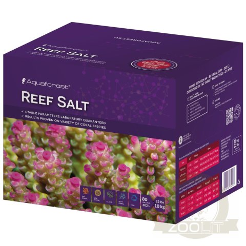 Aquaforest Reef Salt 10kg Box - sól akwarystyka morska Aquaforest Reef Salt 10kg Box - sól akwarystyka morska