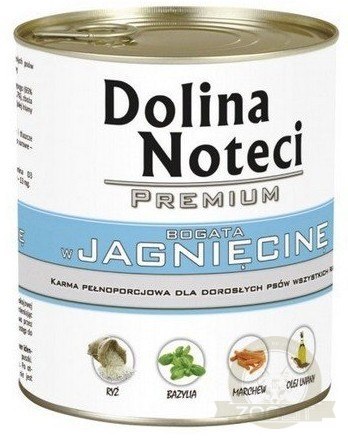 Dolina Noteci Premium Pies Jagnięcina puszka 400g Dolina Noteci Premium Pies Jagnięcina puszka 400g
