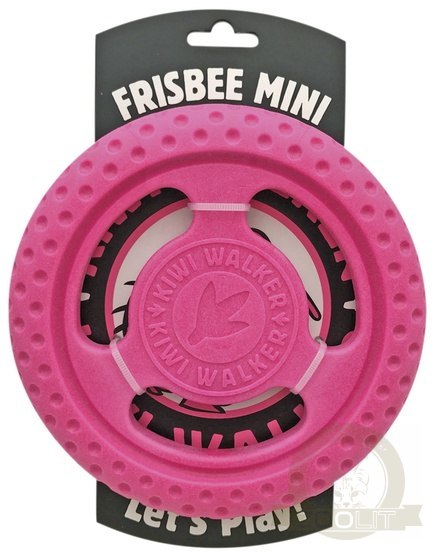 Kiwi Walker Let's Play Frisbee Mini różowe Kiwi Walker Let's Play Frisbee Mini różowe