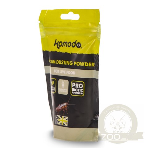 Komodo Calcium Dusting Powder 200g - wapno z witaminą D3 Komodo Calcium Dusting Powder 200g - wapno z witaminą D3