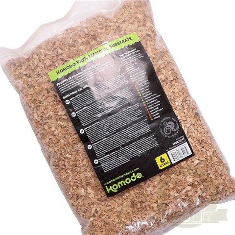 Komodo Fine Beech Chips 6l - zrębki bukowe drobne Komodo Fine Beech Chips 6l - zrębki bukowe drobne