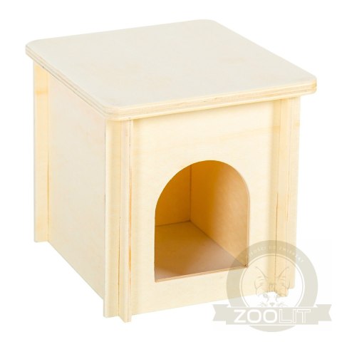 OiiBO Wooden House WH02L - drewniany domek dla gryzoni OiiBO Wooden House WH02L - drewniany domek dla gryzoni