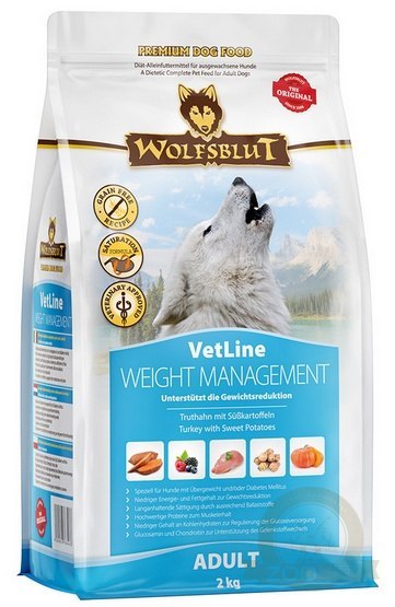Wolfsblut Dog VetLine Weight Management - indyk i bataty 2kg Wolfsblut Dog VetLine Weight Management - indyk i bataty 2kg