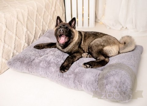 MIMIKO Pets Legowisko Shaggy prostokątne XXL 115x75cm szare MIMIKO Pets Legowisko Shaggy prostokątne XXL 115x75cm szare