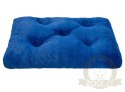 MIMIKO Pets Legowisko Shaggy prostokątne XL 85x65cm chabrowe