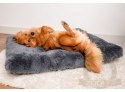 MIMIKO Pets Legowisko Shaggy prostokątne XL 85x65cm grafitowe