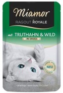 Miamor Ragout Royale z Indykiem i Dziczyzną w sosie saszetka 100g