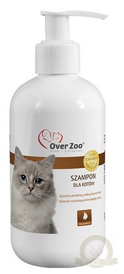 Over Zoo Szampon dla kotów 250ml Over Zoo Szampon dla kotów 250ml