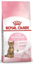 Royal Canin Kitten Sterilised karma sucha dla kociąt od 4 do 12 miesiąca życia, sterylizowanych 2kg