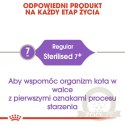 Royal Canin Sterilised 7+ karma sucha dla kotów dorosłych, od 7 do 12 roku życia, sterylizowanych 400g