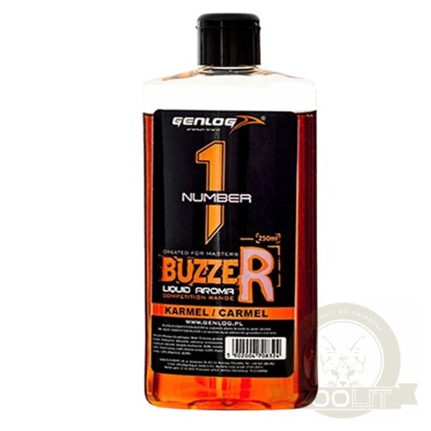 Genlog Buzzer Karmel - płynny dodatek do zanęt 250ml Genlog Buzzer Karmel - płynny dodatek do zanęt 250ml
