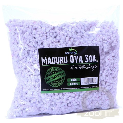 Terrario Maduru Oya Soil 5l - celuloza z srebrem antybakteryjnym Terrario Maduru Oya Soil 5l - celuloza z srebrem antybakteryjnym
