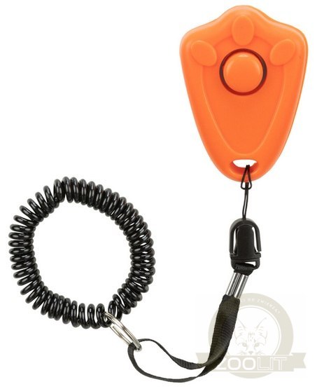 Trixie Pomoc wychowawcza - clicker ze smyczką [2287]